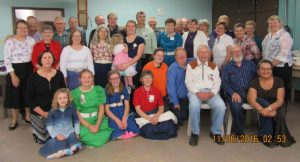 Dancers with Caller Larry Johansen.